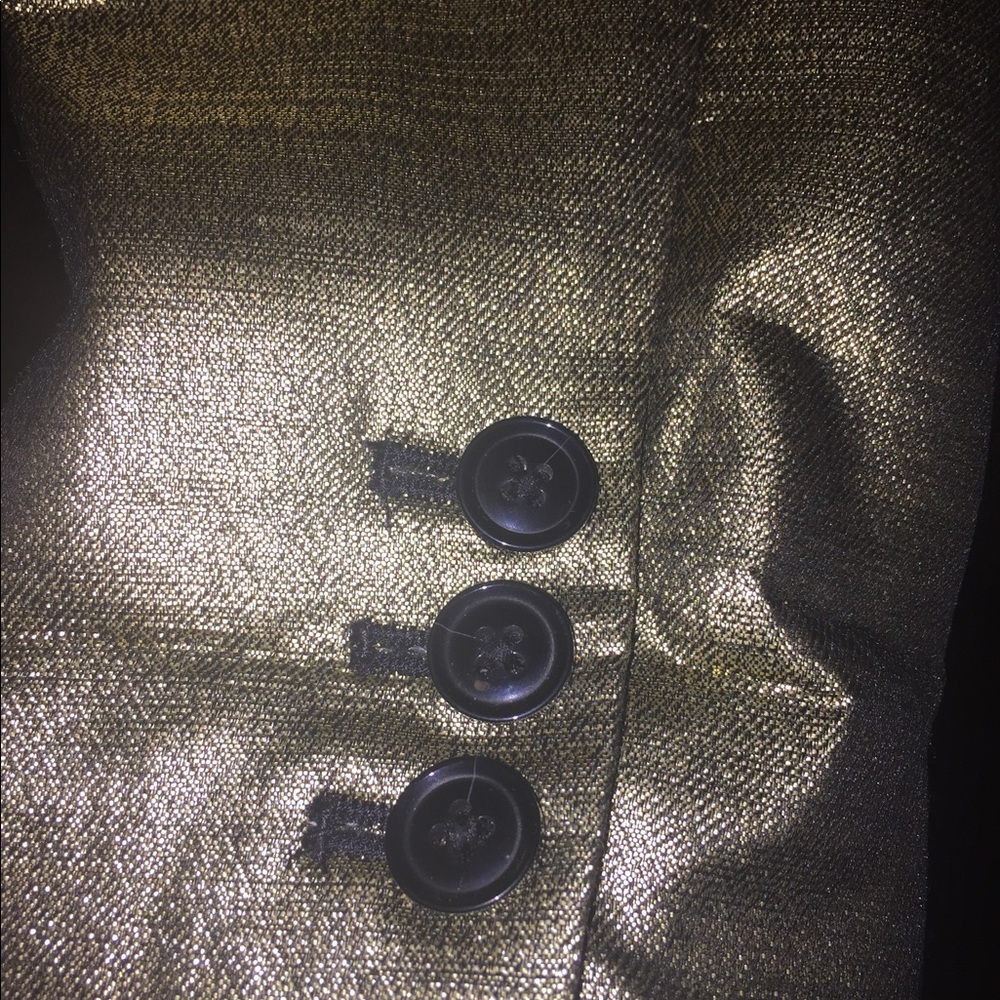 Banana Republic Monogram Gold Blazer - Picture 8 of 13